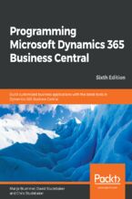 Okładka - Programming Microsoft Dynamics 365 Business Central. Build customized business applications with the latest tools in Dynamics 365 Business Central - Sixth Edition - Marije Brummel, David Studebaker, Christopher D. Studebaker
