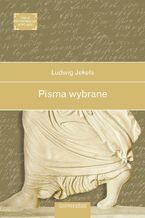 Okładka - Pisma wybrane (Ludwig Jekels) - Ludwig Jekels