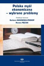 Polska myśl ekonomiczna - wybrane problemy