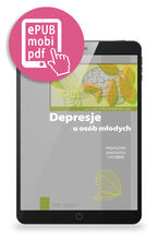 Okładka - Depresje u osób młodych - Filip Rybakowski