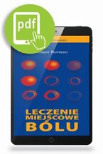 Okładka - Leczenie miejscowe bólu - Robert Rupiński