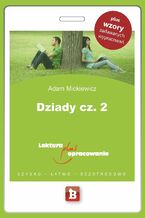 Okładka - Dziady. Część 2 - Adam Mickiewicz
