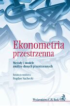 Okładka - Ekonometria przestrzenna. Metody i modele analizy danych przestrzennych - Bogdan Suchecki