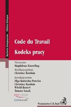 Okładka - Kodeks pracy. Code du Travail - Magdalena Zinserling, Christine Baudoin
