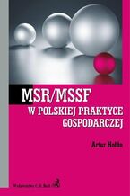 Okładka - MSR/MSSF w polskiej praktyce gospodarczej - Artur Hołda