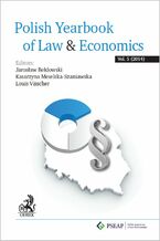 Okładka - Polish Yearbook of Law&Economics Vol. 5 (2014) - Jarosław Bełdowski, Katarzyna Metelska-Szaniawska