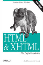 Okładka - HTML & XHTML: The Definitive Guide. The Definitive Guide. 6th Edition - Chuck Musciano, Bill Kennedy