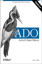 Okładka - ADO:  ActiveX Data Objects - Jason T Roff