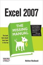 Okładka - Excel 2007: The Missing Manual - Matthew MacDonald