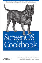Okładka - ScreenOS Cookbook - Stefan Brunner, Vik Davar, David Delcourt