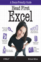 Okładka - Head First Excel. A learner's guide to spreadsheets - Michael Milton