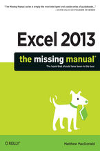 Okładka - Excel 2013: The Missing Manual - Matthew MacDonald