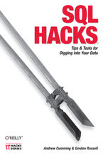 Okładka - SQL Hacks. Tips & Tools for Digging Into Your Data - Andrew Cumming, Gordon Russell