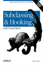 Okładka - Subclassing and Hooking with Visual Basic - Stephen Teilhet