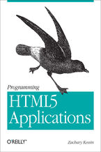 Okładka - Programming HTML5 Applications. Building Powerful Cross-Platform Environments in JavaScript - Zachary Kessin