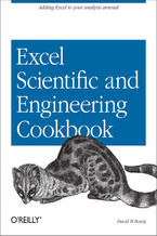 Okładka - Excel Scientific and Engineering Cookbook - David M Bourg