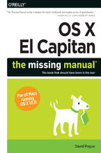 Okładka - OS X El Capitan: The Missing Manual - David Pogue