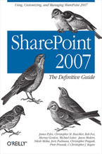 Okładka - SharePoint 2007: The Definitive Guide - James Pyles, Christopher M. Buechler, Bob Fox
