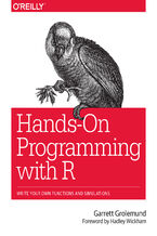 Okładka - Hands-On Programming with R - Garrett Grolemund