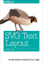Okładka - SVG Text Layout. Words as Art - Amelia Bellamy-Royds, Kurt Cagle