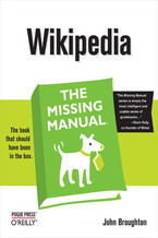 Okładka - Wikipedia: The Missing Manual. The Missing Manual - John Broughton