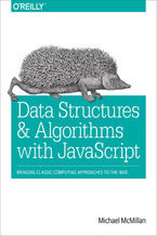 Okładka - Data Structures and Algorithms with JavaScript - Michael McMillan