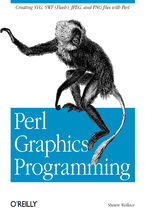Okładka - Perl Graphics Programming. Creating SVG, SWF (Flash), JPEG and PNG files with Perl - Shawn Wallace