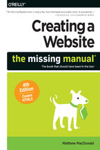 Okładka - Creating a Website: The Missing Manual. 4th Edition - Matthew MacDonald