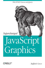 Okładka - Supercharged JavaScript Graphics. with HTML5 canvas, jQuery, and More - Raffaele Cecco