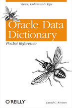 Okładka - Oracle Data Dictionary Pocket Reference - David C. Kreines