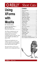 Okładka - Using XForms with Mozilla - J. David Eisenberg