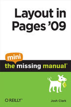 Okładka - Layout in Pages '09: The Mini Missing Manual - Josh Clark