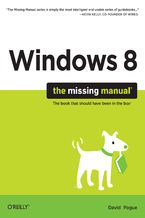 Okładka - Windows 8: The Missing Manual - David Pogue