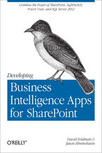 Okładka - Developing Business Intelligence Apps for SharePoint. Combine the Power of SharePoint, LightSwitch, Power View, and SQL Server 2012 - David Feldman, Jason Himmelstein