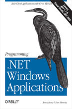 Okładka - Programming .NET Windows Applications - Jesse Liberty, Dan Hurwitz