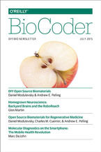 Okładka - BioCoder #8. July 2015 - Inc. O'Reilly Media