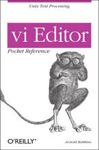 Okładka - vi Editor Pocket Reference - Arnold Robbins