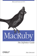Okładka - MacRuby: The Definitive Guide. Ruby and Cocoa on OS X - Matt Aimonetti
