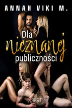 Okładka - Dla nieznanej publiczności  Dark Erotica - Annah Viki M.