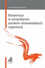 Okładka - Kooperacja w perspektywie zasobów niematerialnych organizacji - Anna Pietruszka-Ortyl