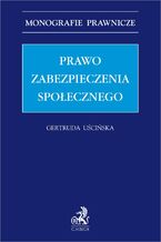 Okładka - Prawo zabezpieczenia społecznego - Gertruda Uścińska