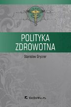 Okładka - Polityka zdrowotna - Stanisław Grycner