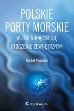 Okładka - Polskie porty morskie w zmieniającym się otoczeniu zewnętrznym - Michał Pluciński