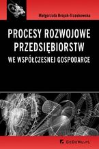 Okładka - Procesy rozwojowe przedsiębiorstw we współczesnej gospodarce - Małgorzata Brojak-Trzaskowska