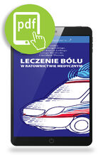 Okładka - Leczenie bólu w ratownictwie medycznym - Jan Dobrogowski, Jerzy Robert Ładny, Jerzy Wordliczek, Jarosław Woroń