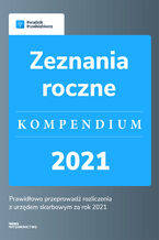 Okładka - Zeznania roczne - kompendium 2021 - Kinga Jańczak