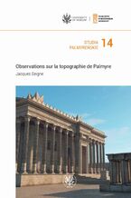 Okładka - Studia Palmyreńskie 14 - Jacques Seigne