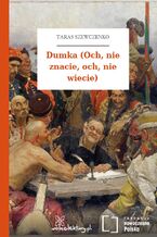 Okładka - Dumka (Och, nie znacie, och, nie wiecie) - Taras Szewczenko