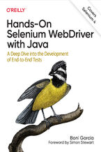 Okładka - Hands-On Selenium WebDriver with Java - Boni Garcia