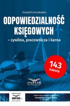 Okładka - Odpowiedzialnośc księgowych - Krzysztof Janczukowicz